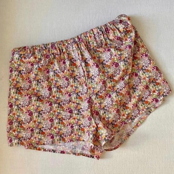 Gingham Palace Set Women’s Small Sixtine Blouse and Sandrine Shorts Floral - Picture 10 of 15